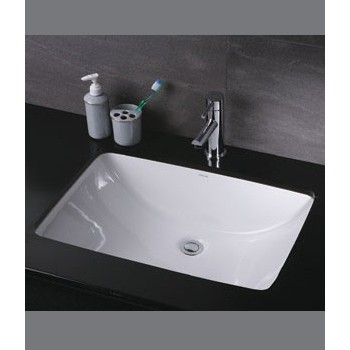 Chậu lavabo âm bàn [HÀNG BẢO HÀNH 10 NĂM] , chậu lavobo LV1803 men tuyết phủ Nano kèm ảnh thật video