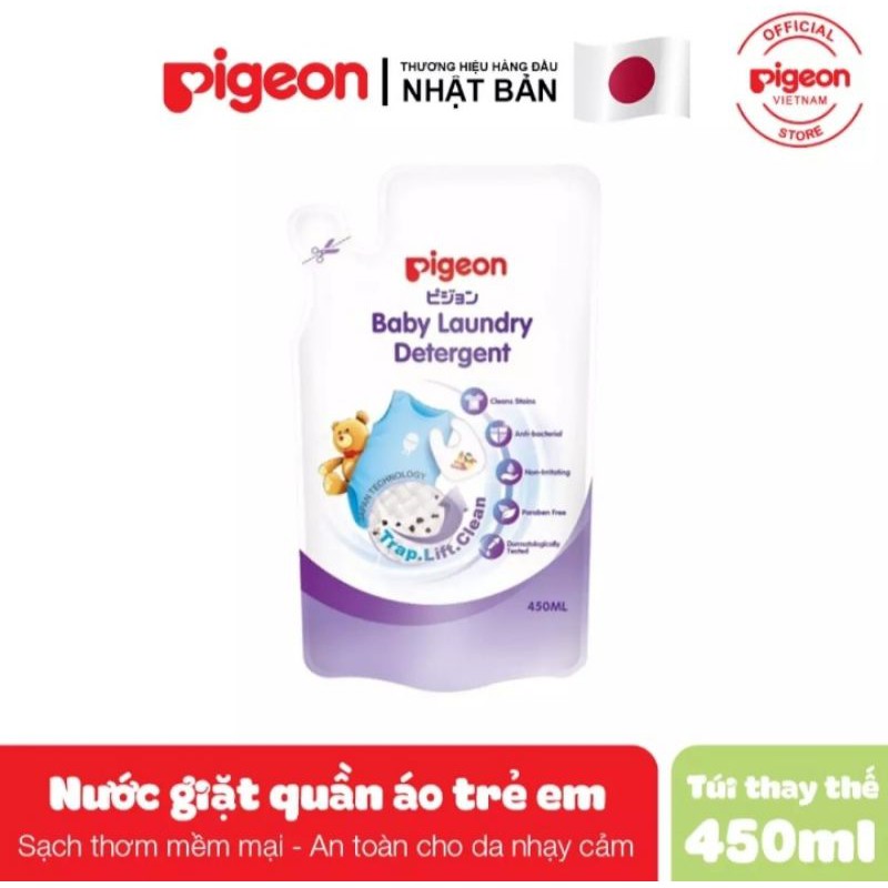 Nước giặt Pigeon túi 450ml