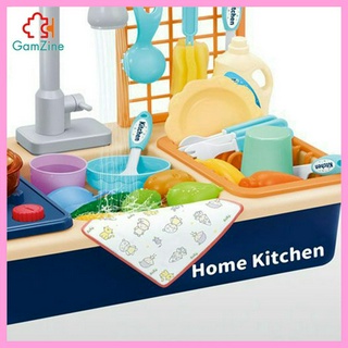 Đồ chơi bồn rửa nhà bếp GamZine Đồ chơi chơi chơi điện Bộ đồ chơi bồn rửa