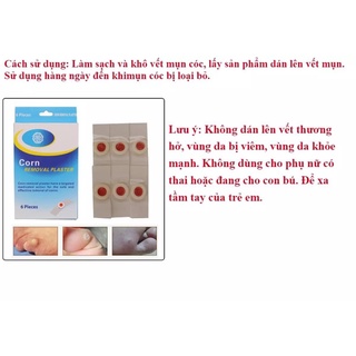 Miếng dán lột mụn cóc Corn removal plaster