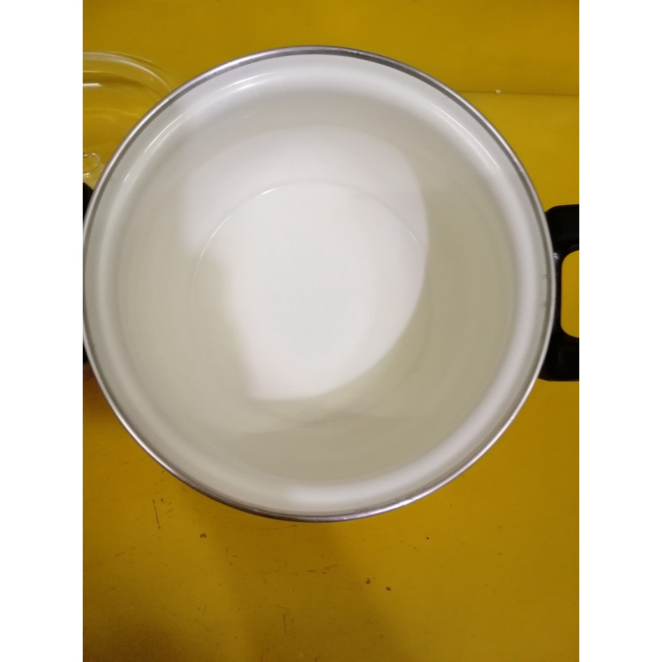 Nồi men nội địa Nhật, size 21cm, cao 12cm (mã 681), Dùng được bếp từ