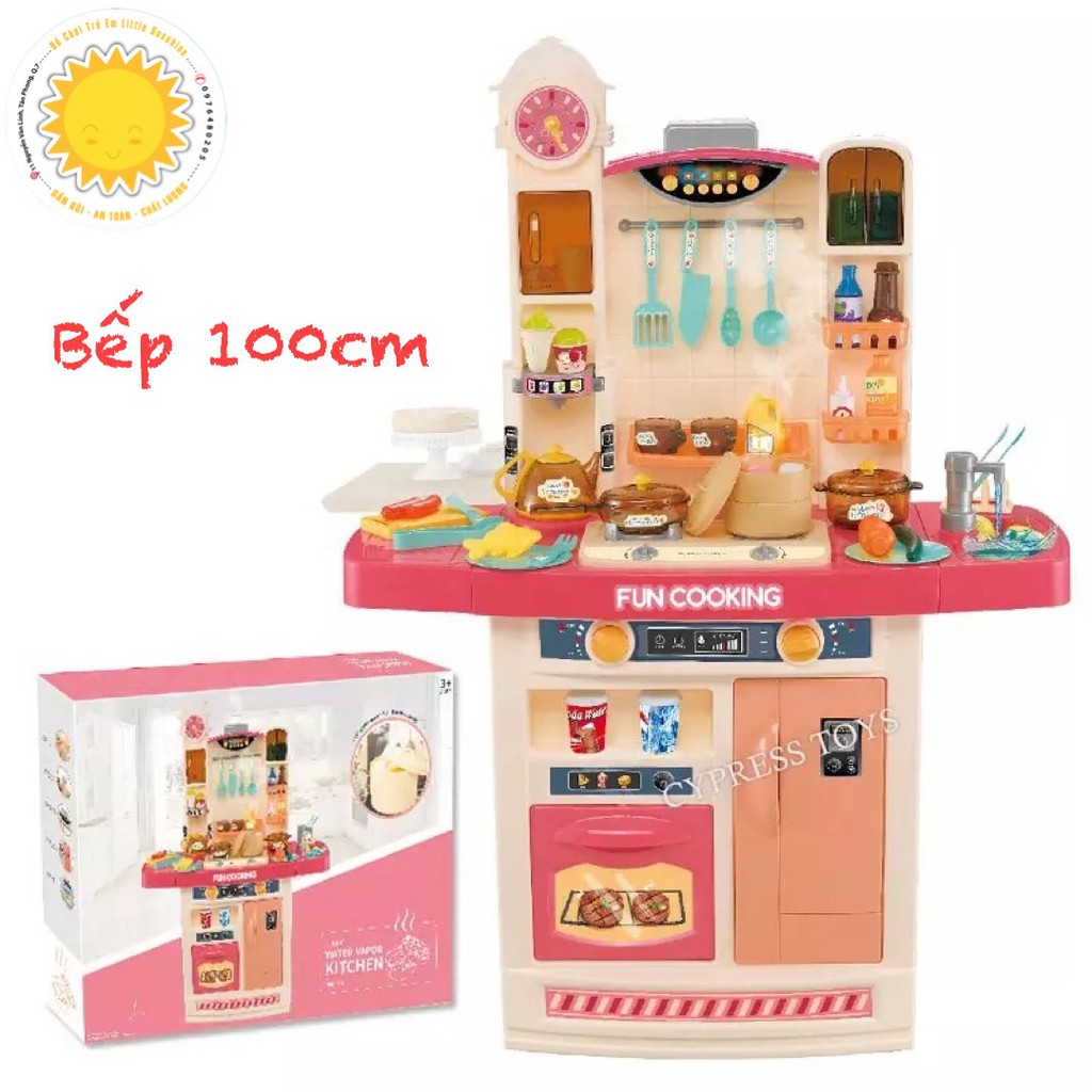 Đồ chơi nấu ăn Bộ Bếp FUN COOKING cao 100 cm