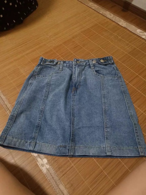 [Order 7-10 ngày] Chân váy jeans cạp khuy (kèm ảnh thật) | BigBuy360 - bigbuy360.vn