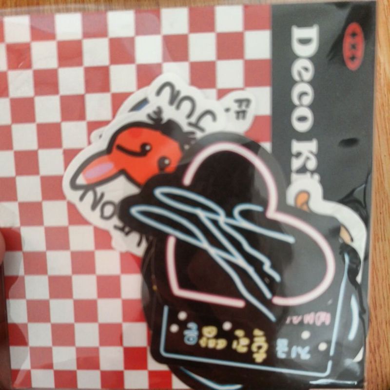 Sticker các thành viên nhóm nhạc TXT hàng chính hãng tách set deco