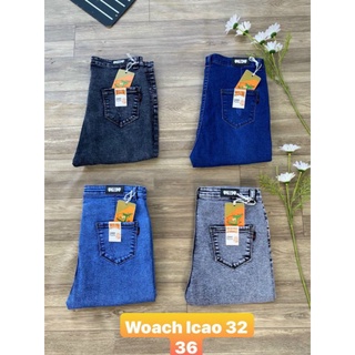 Quần jeans size ĐẠI co giãn thêu hoạ tiết