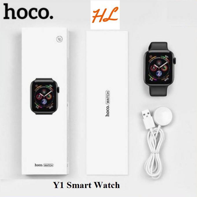 Smart Watch Đồng Hồ Thông Minh Hoco Y1 - Bluetooth, Hỗ Trợ Nghe Gọi, Theo Dõi Sức Khỏe, Thể Thao - Hưng Long PC