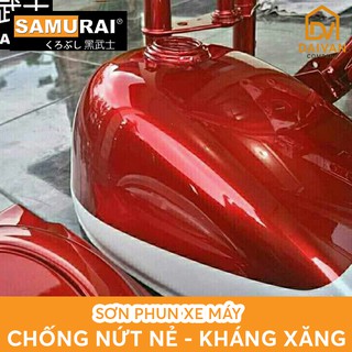 Sơn xịt Samurai màu đỏ candy Y138*