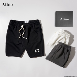  Quần Short Nam Túi Hộp ATINO Chất Liệu Cotton Cao Cấp Dáng Trẻ Trung Form Regular QS3.1422 