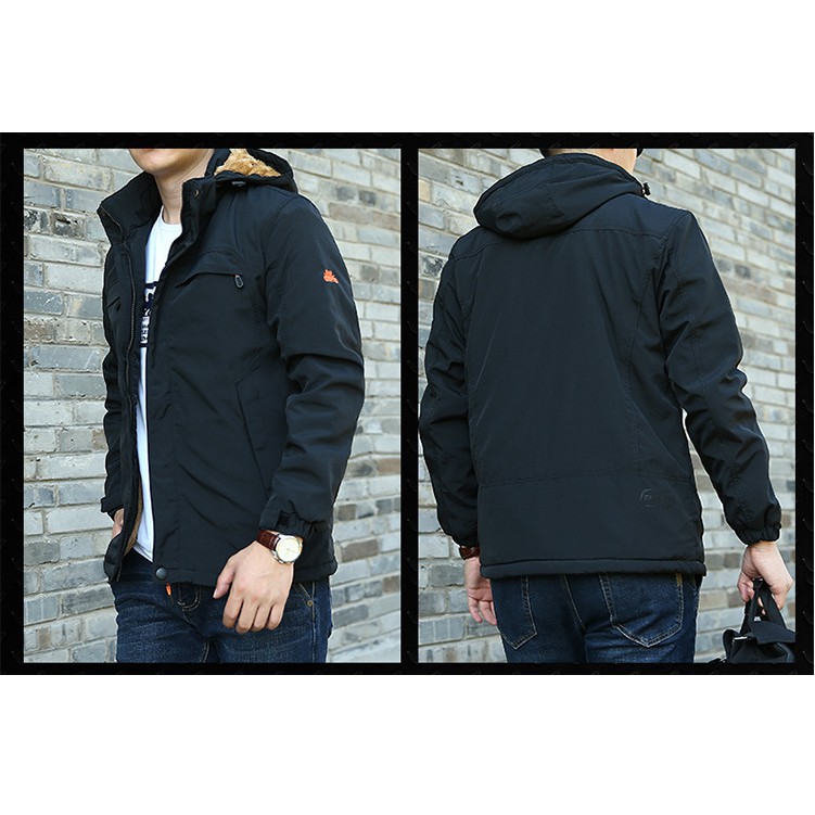 Áo khoác nam Jacket quân đội lót lông Cao Cấp