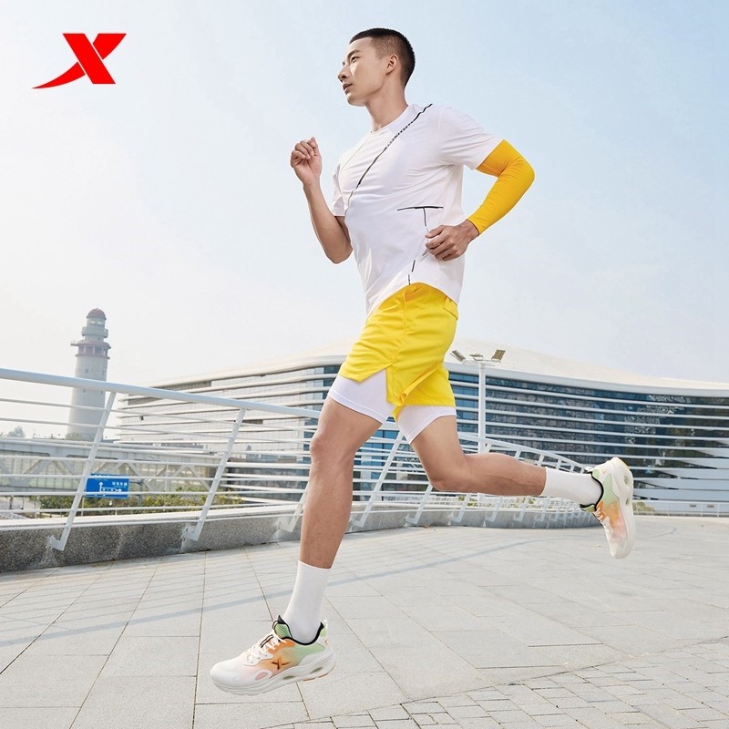 Giày Thể Thao Chạy Bộ Xtep Yi Chen Thoáng Khí Chống Trượt Chống Mài Mòn