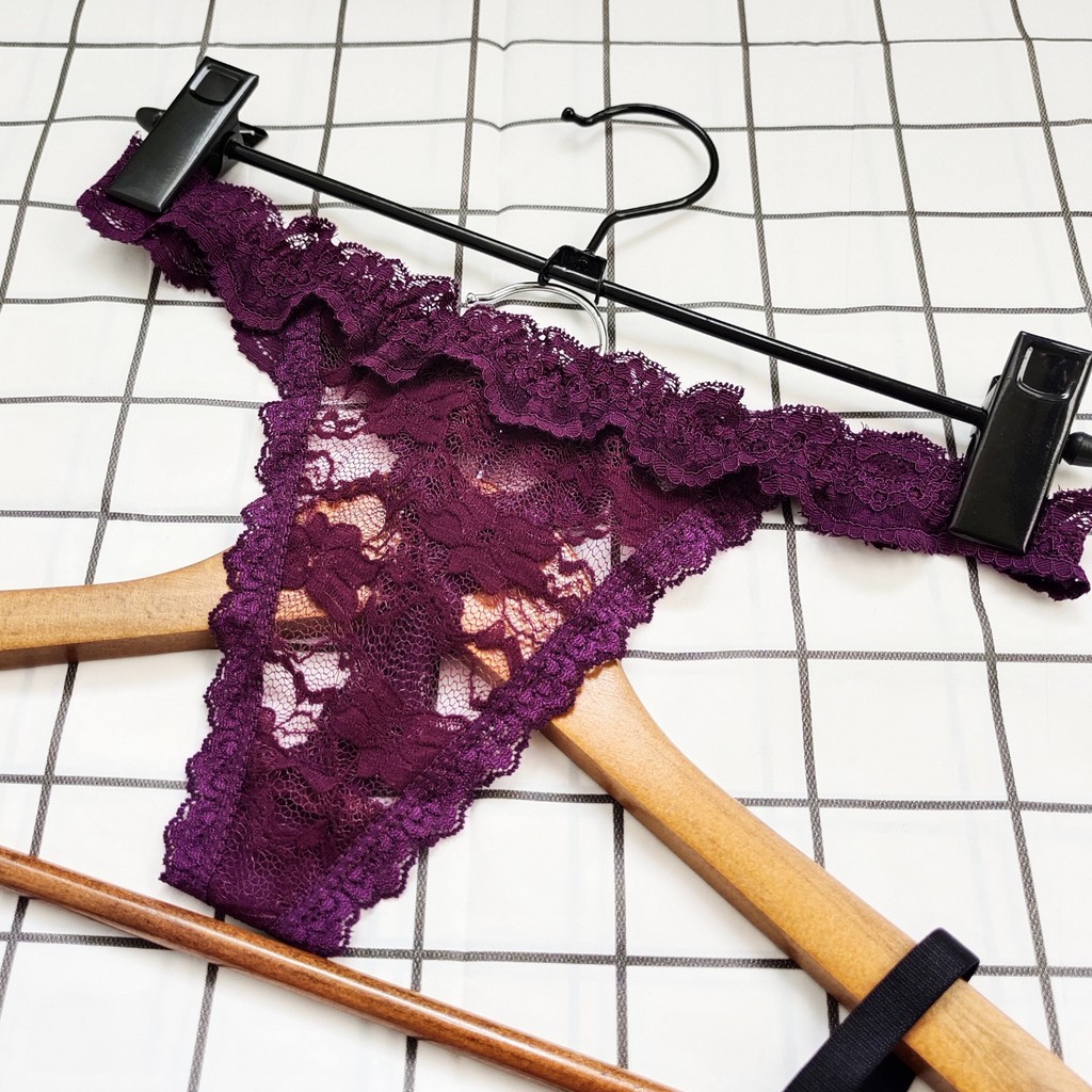 Set Bra - Bralette ren sexy không gọng, mút mỏng - Màu tím - NY04 | BigBuy360 - bigbuy360.vn