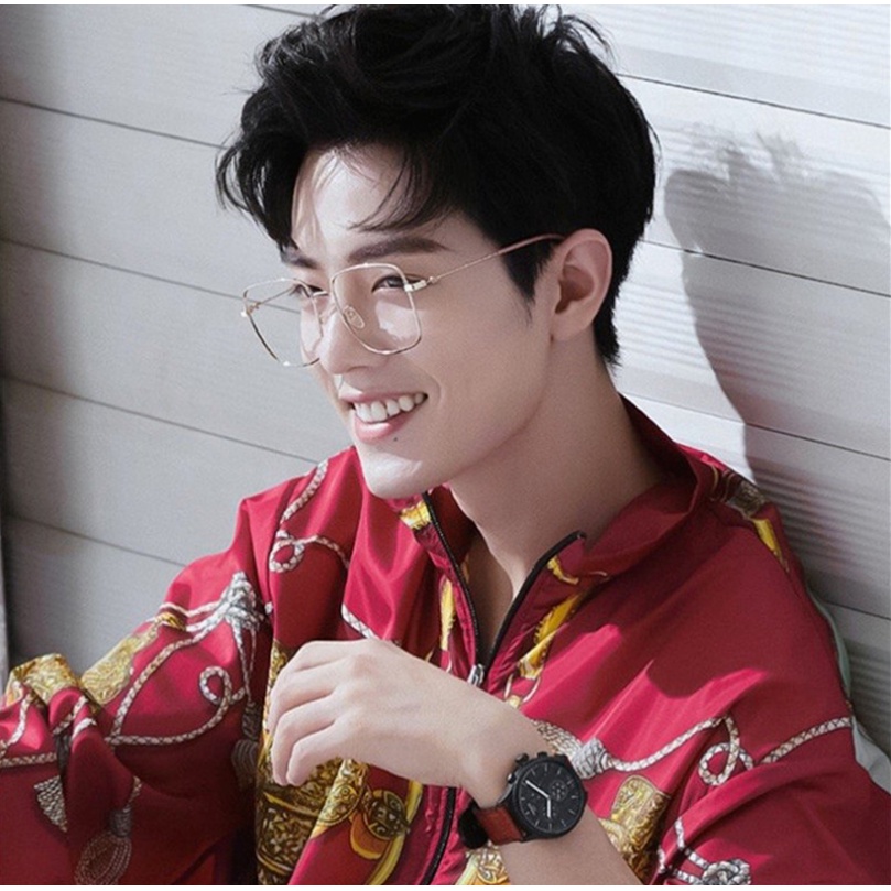 (KIQI-FASHION) COD Mắt Kính Bảo Vệ Mắt Trong Suốt Chống Bức Xạ Từ Máy Tính Thời Trang Hàn Quốc Cho Nam Nữ