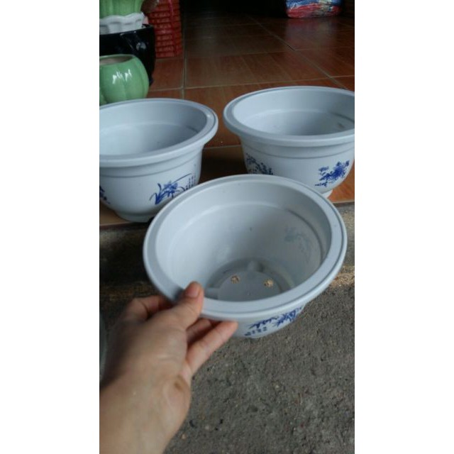 Bán  Chậu trồng cây rộng 23cm cao 14cm hàng nhập khẩu.