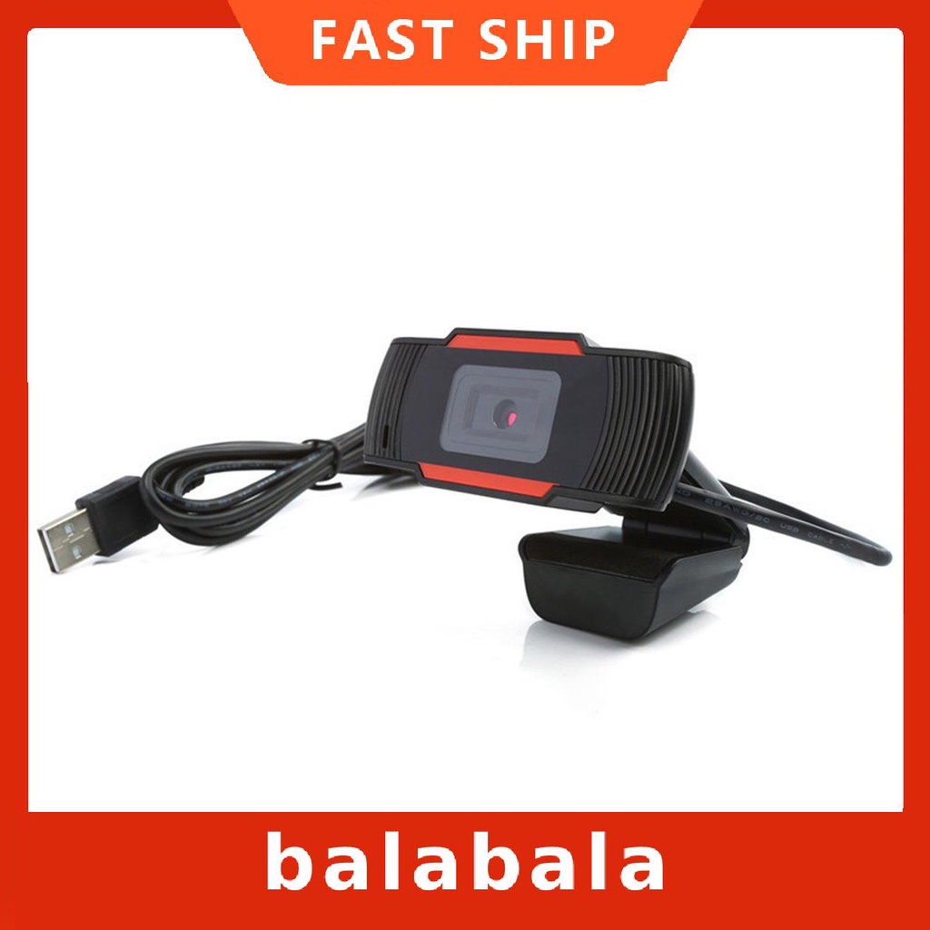 Webcam Camera 720p Usb Có Thể Xoay Kèm Micro Tiện Dụng Cho Máy Tính Pc | BigBuy360 - bigbuy360.vn