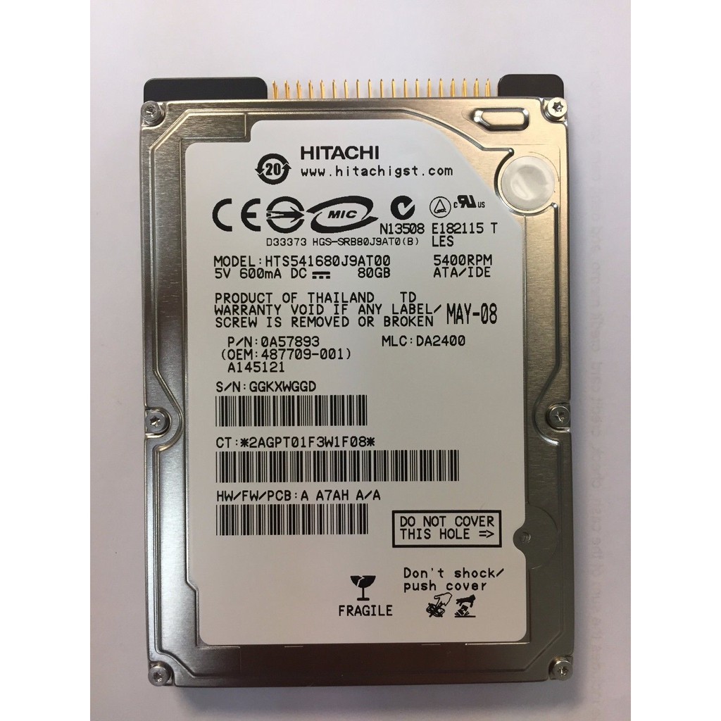 Ổ cứng HDD Laptop 80G- Bảo hành 6 tháng | BigBuy360 - bigbuy360.vn