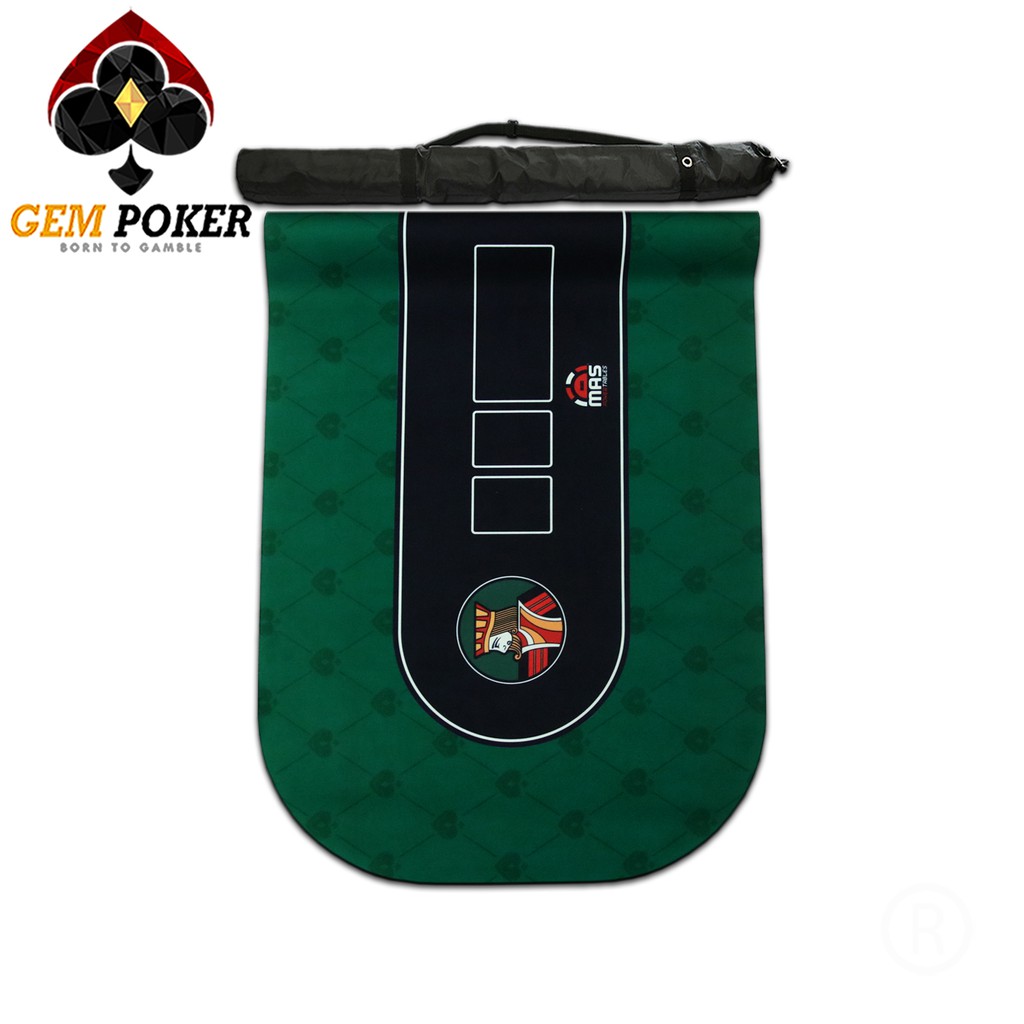 THẢM POKER 1M2 GEM TINY GREEN® CAO CẤP