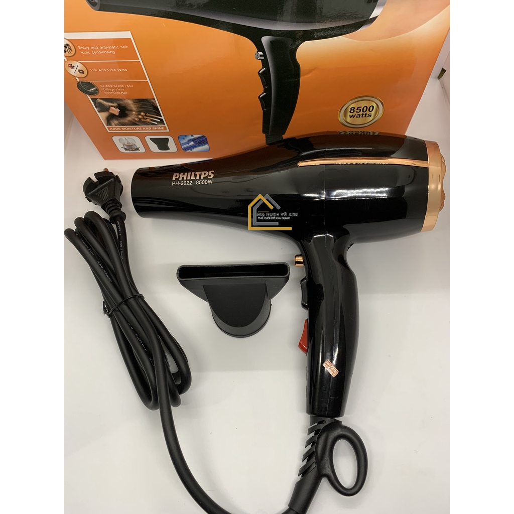 Máy sấy tóc , máy sấy tóc công suất lớn 2 chiều nóng lạnh PHILTPS 2022 8500W tặng kèm đầu thổi bảo hành 6 tháng