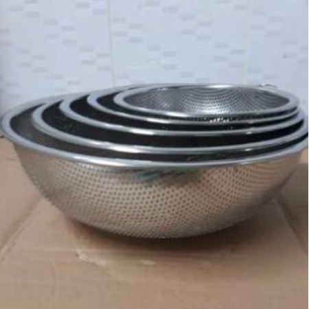 [ BAO GIÁ TOÀN QUỐC ] RỔ INOX CÓ QUAI TREO KÈM ĐẾ 3 CHÂN SIÊU HÓT BAO GIÁ SHOPEE NHIỀU SIZE