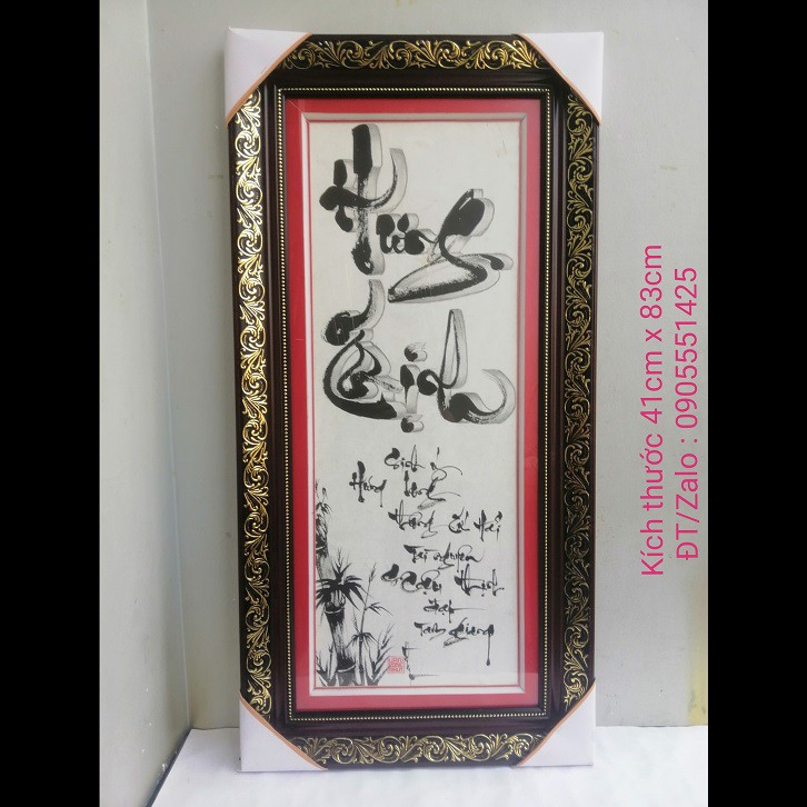 Thư pháp mừng TÂN GIA, KHAI TRƯƠNG