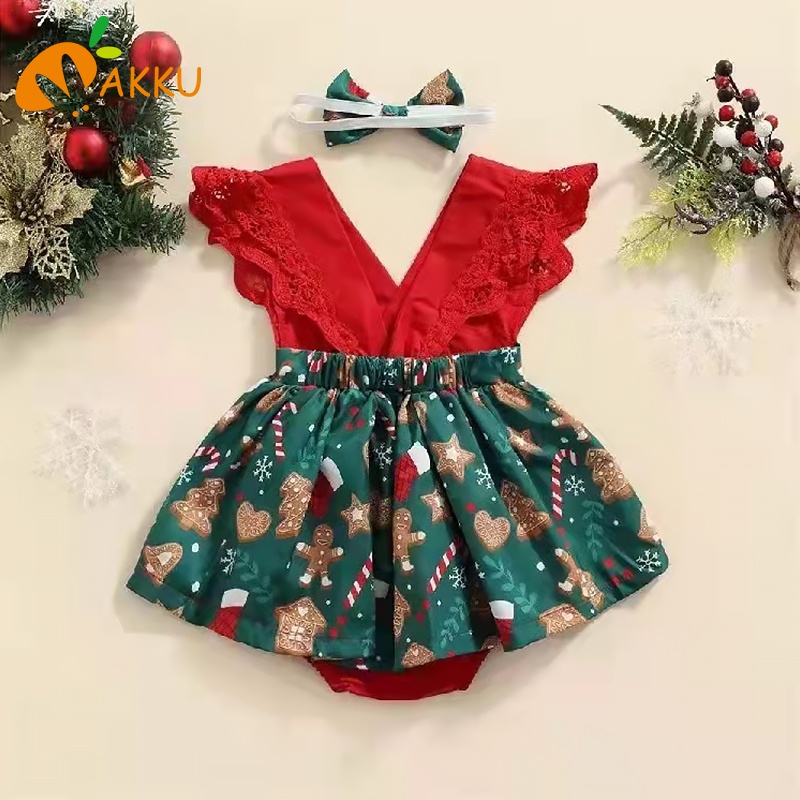 Đầm Hoa Kèm Băng Đô Dễ Thương Dành Cho Bé Gái akku