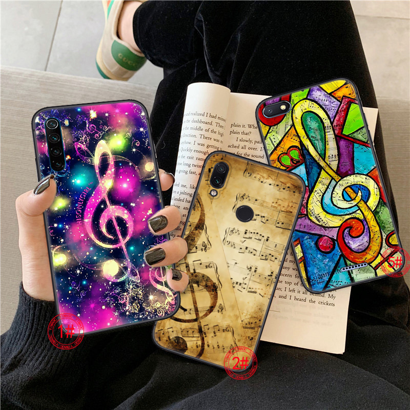 Xiaomi Mi 11i 11 Ultra Poco F3 Redmi K40 Note 9 10 Pro Max Soft Case 227C old musical note Music