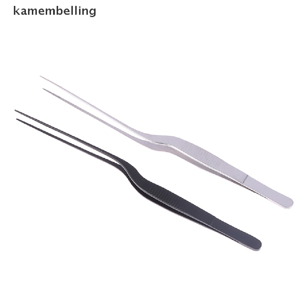 1 Nhíp Nhổ Lông Mi / Mũi Cong Bằng Thép Không Gỉ