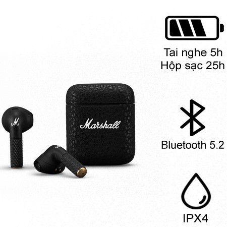 Tai nghe Bluetooth Marshall Minor III  Authentic - New 100% có sẵn