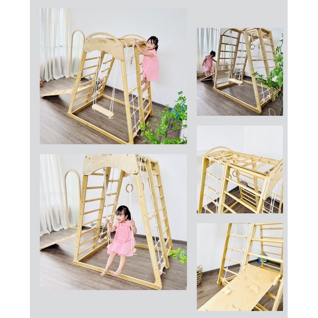 Xà đu đa năng 8 trong 1 Sono - Mang công viên về nhà