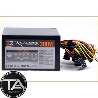 Nguồn XIGMATEK X-Calibre XCP-A300 Có Nguồn Phụ 6pin Cho Vga. Bảo hành 3 tháng