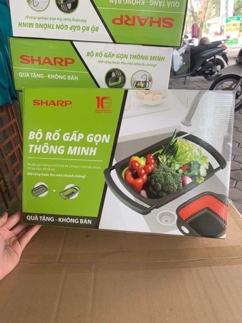 Bộ rổ gấp gọn thông minh Shap