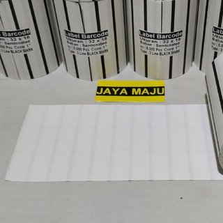 Nhãn dán bán chạy 32 X 18 3 LINE 32X18 3LINE BARCODE LABEL 5.000