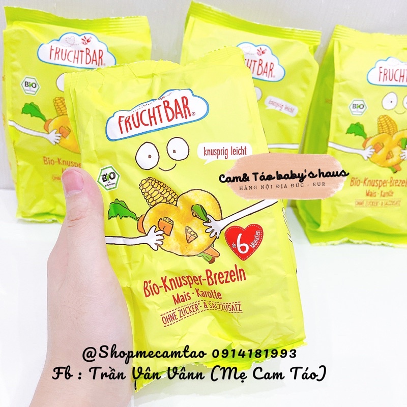 Bỏng ăn dặm hữu cơ Fruchtbar dành cho bé từ 6 tháng