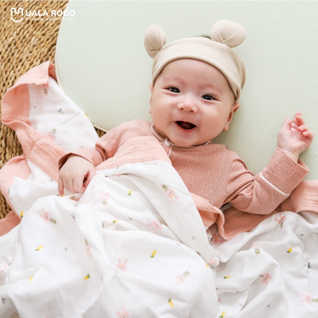 Chăn xô đa năng Uala Rogo dành cho bé cao cấp