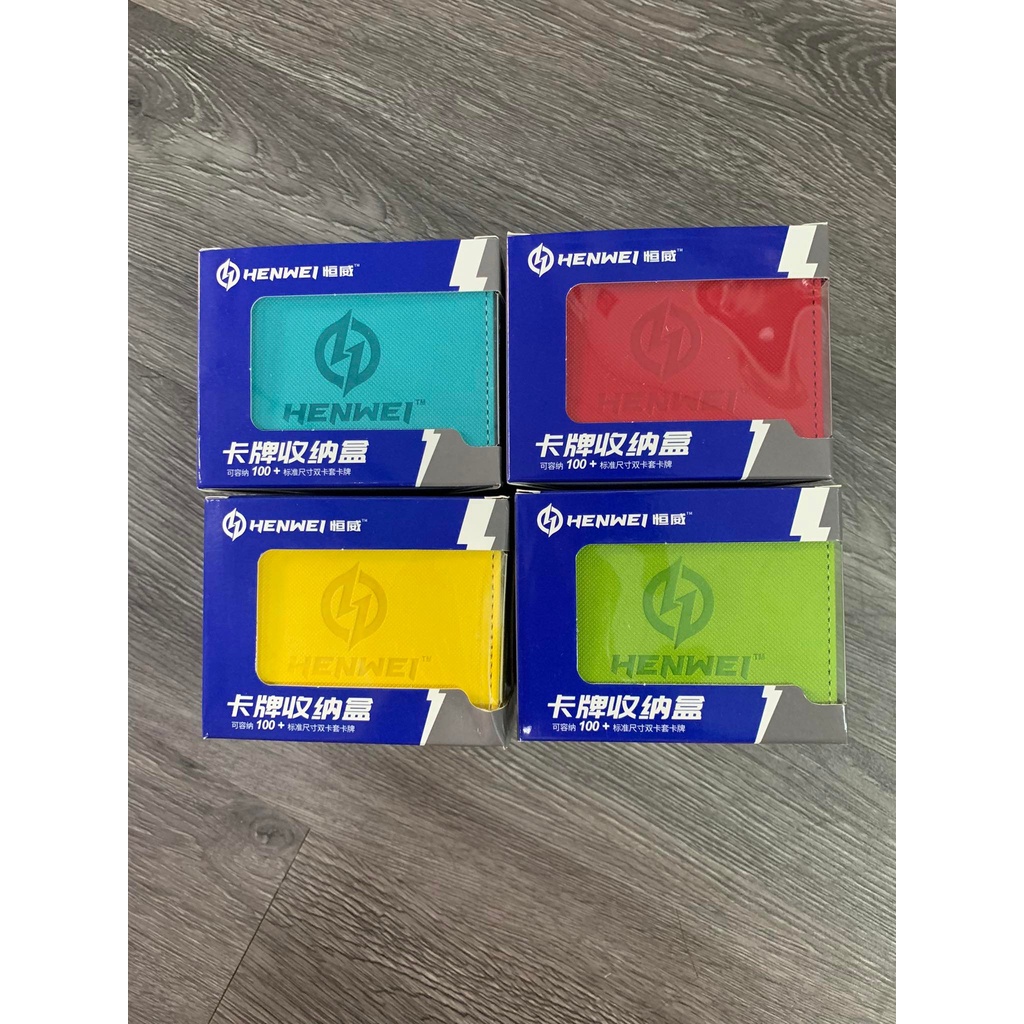 [ Phụ kiện RẺ NHẤT SHOPEE ] Hộp đựng bài Yugi bằng da cao cấp - Deckbox Years Guard Henwei