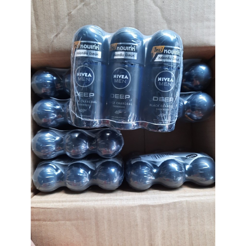 Lăn nách Nivea Men chai 50ml Thailan