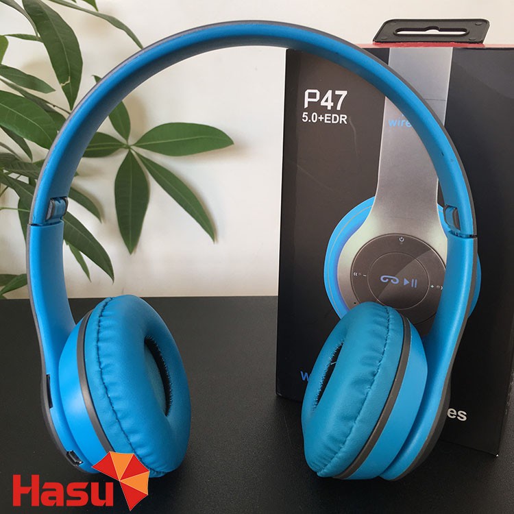 Tai nghe bluetooth P47 tainghebluetooth không dây phiên bản bluetooth 5.0