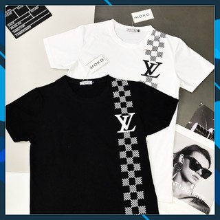 Áo thun lv nam, áo thun nam chất, thiết kế trẻ trung, phối với mọi loại đồ