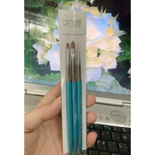 SET 3 CỌ DINGXI- cọ nét, cọ hoa cúc, cọ đắp gel