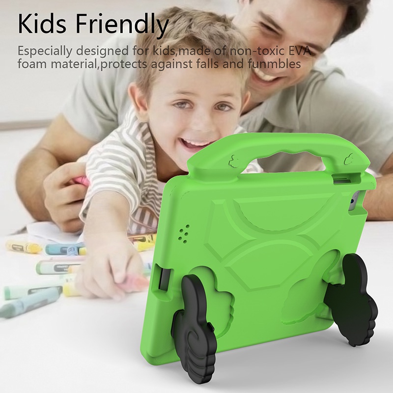 Ốp máy tính bảng eva có tay cầm thích hợp cho Ipad 2 3 4 5 6 Air Air2 Pro 9.7 2017 2018 Ipad 10.2 2019 2020 Air3 10.5