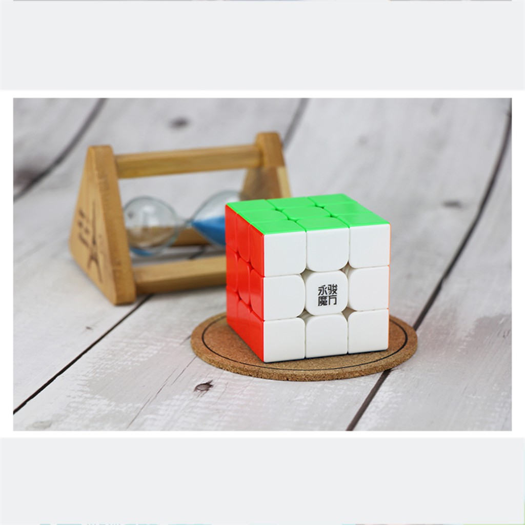 Đồ Chơi Rubik 3x3x3 Nam Châm YongJun YuLong V2 M - Rubik Bẻ Góc Cực Tốt, Trơn Mượt ( Stickerless )