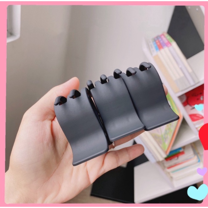 Kẹp tóc hàn Quốc càng cua 3 răng 5 răng chắc chắn tạo xoăn nhẹ phong cách Hàn Quốc giúp giữ nếp tóc NAVI