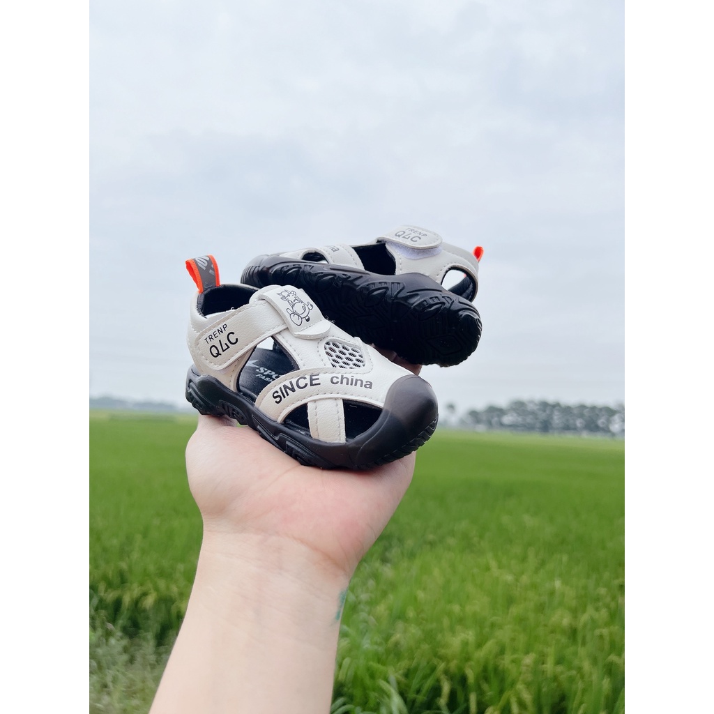 Dép rọ cho bé trai , sandal tập đi cho bé trai mã 303
