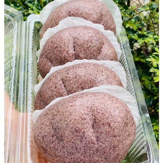 Bánh bao gạo lức nấm chay