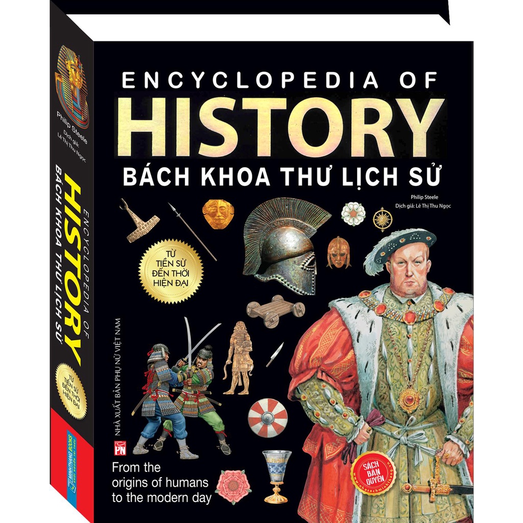 Sách - History Bách khoa thư lịch sử (bìa cứng)