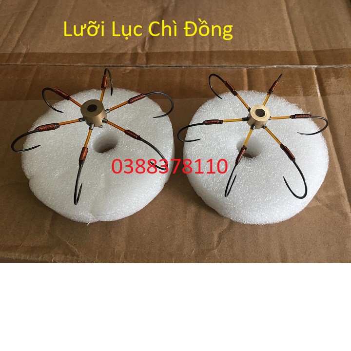 Lưỡi Câu Lục, Lưỡi Lục Chì Đồng, Chì Đúc Đồng, Lưỡi Câu Cá