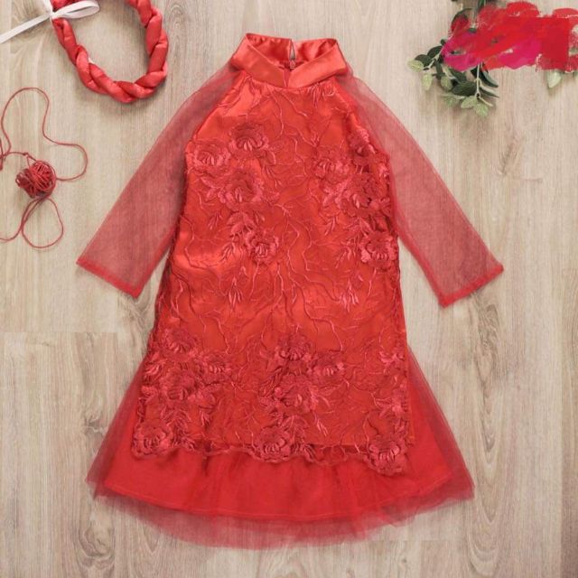 Váy diện tết cho bé