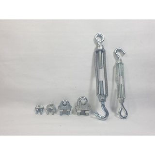 Tăng đơ m6 m8 và ốc siết cáp 3mm, 5mm, 6mm, 8mm - điện nước gia dụng hoàng kim
