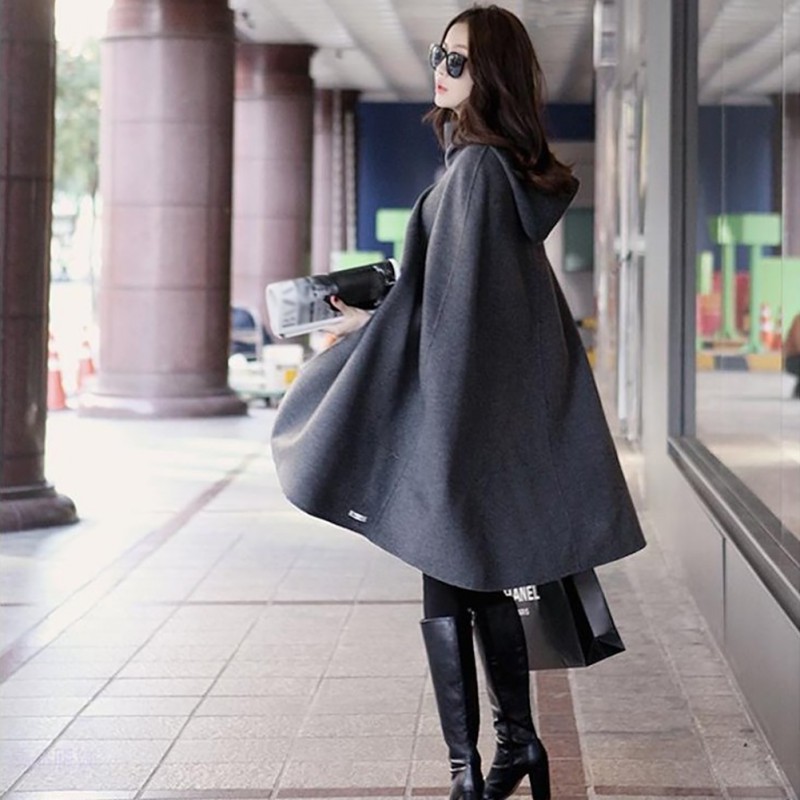 FREESHIP ĐƠN 99K_ Áo choàng không tay có nón form dài rộng thời trang cho nữ | BigBuy360 - bigbuy360.vn