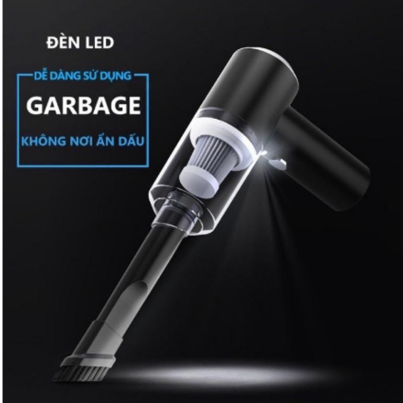 [HÀNG CÓ SẴN] Máy Hút Bụi Cầm Tay Mini 2 in 1 Bản Nâng Cấp 2022 Lực Hút 9000PA, 120W, Đầu Sạc USB Tiện Lợi