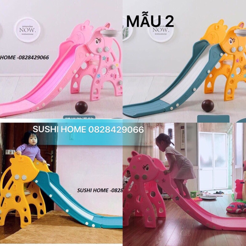 XẢ KHO Cầu trượt cho bé giá rẻ, cầu tuột cho bé, cầu trượt trẻ em hình thú
